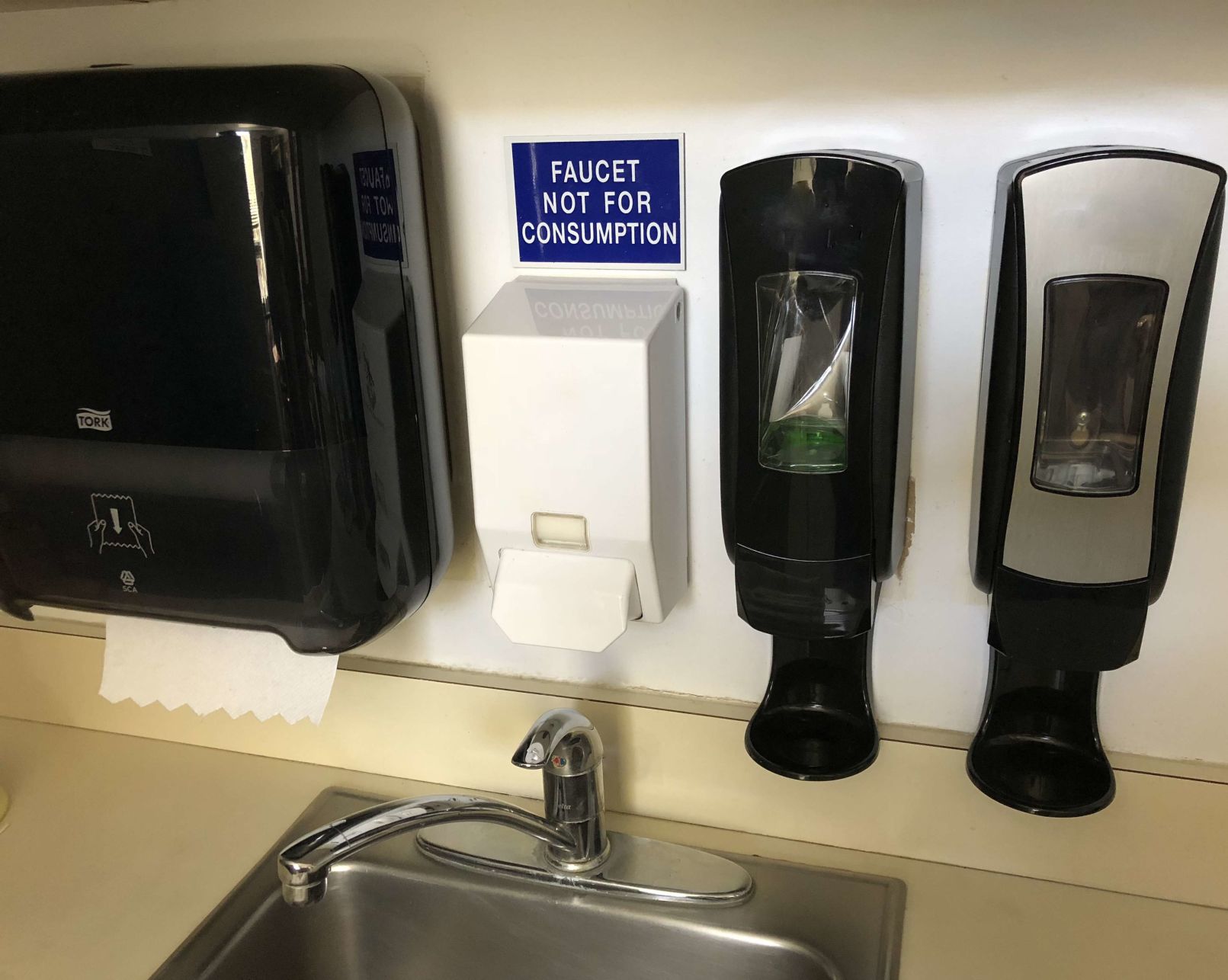 lead school 4 - Akron Elementary sink